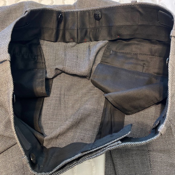 The Men's Shop Vintage (1996) Mens Pants Custom Tailored 38x33‎ Pleated - Picture 6 of 9